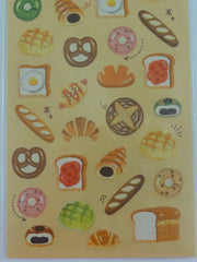 Cute Kawaii Mind Wave Variety of Breads Bakery Sticker Sheet - for Journal Planner Craft Organizer Calendar