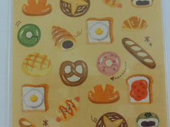 Cute Kawaii Mind Wave Variety of Breads Bakery Sticker Sheet - for Journal Planner Craft Organizer Calendar
