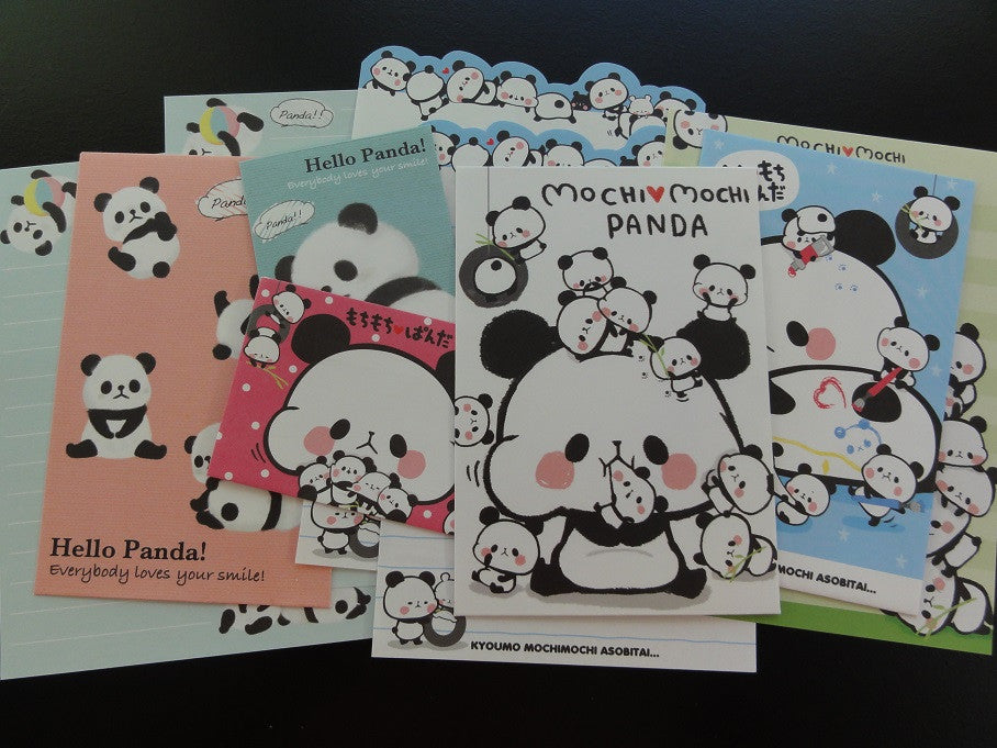 Panda MINI Letter Paper + Envelope Theme Set