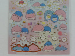 Cute Kawaii San-X Jinbesan Whale Sticker Sheet 2019 - G - for Planner Journal Scrapbook Craft