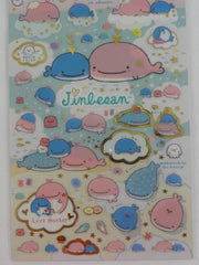 Cute Kawaii San-X Jinbesan Whale Sticker Sheet 2019 - H - for Planner Journal Scrapbook Craft