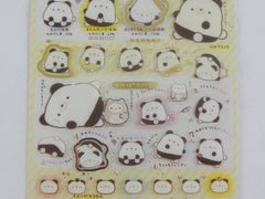 San-X Hamipa Panda Sticker Sheet 2019 - A - Collectible