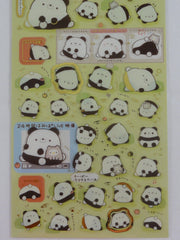 San-X Hamipa Panda Sticker Sheet 2019 - B - Collectible