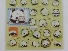 San-X Hamipa Panda Sticker Sheet 2019 - B - Collectible