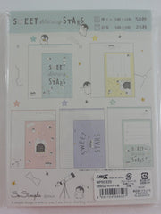 Cute Kawaii Crux Penguin Shining Stars Letter Set Pack - Stationery Writing Paper Penpal