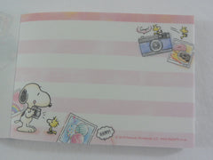 Cute Kawaii Snoopy For Love of Peanuts Notepad / Memo Pad - Stationery Design Writing Collection
