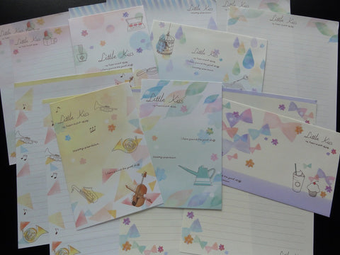 Kawaii Cute Kamio Little Kiss Letter Sets