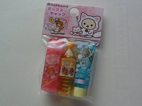 Cute Kawaii San-X Rilakkuma Cat Pencil Caps - D