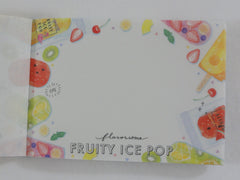 Cute Kawaii Crux Fruity Ice Pop Mini Notepad / Memo Pad - Stationery Design Writing Collection