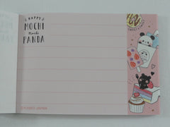 Cute Kawaii Kamio Mochi Panda Mini Notepad / Memo Pad - P - Stationery Designer Writing Paper Collection