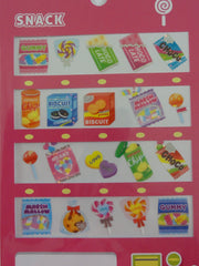 Cute Kawaii Mind Wave Vending Machine Style Sticker Sheet - C Snacks - for Journal Planner Craft Organizer Schedule
