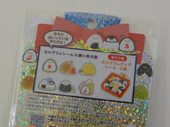Cute Kawaii Kamio Rice Ball Sushi Stickers Flake Sack