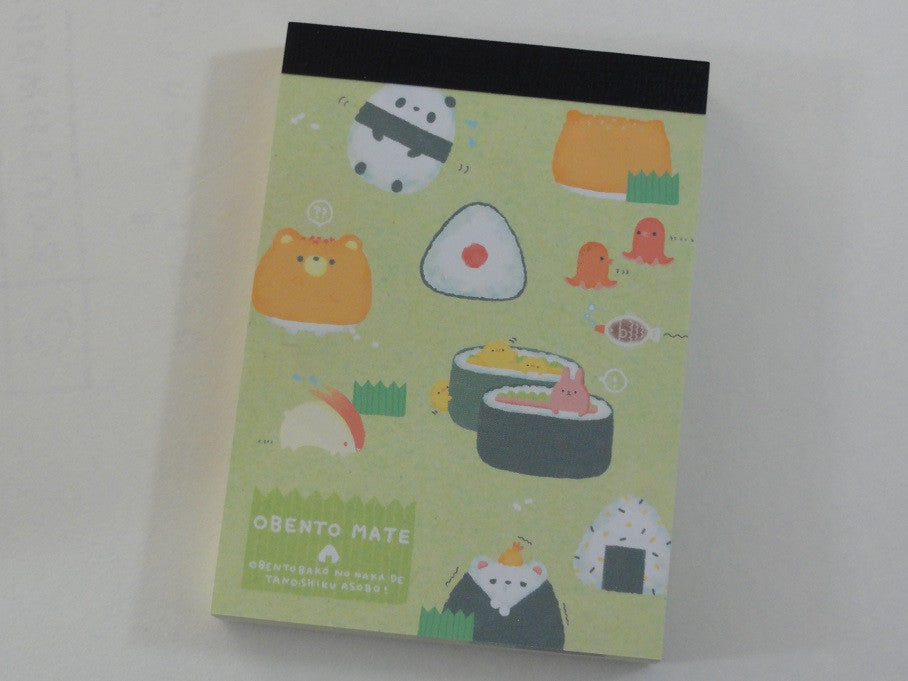 Cute Kawaii Q-Lia Obento Mate Sushi Mini Notepad / Memo Pad