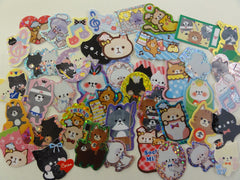 z Cat Kitten Kitty theme Flake Stickers - 43 pcs + 1 Large sticker