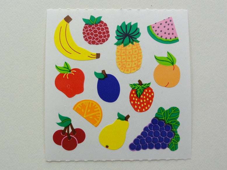 Sandylion Fruits Sticker Sheet / Module - Vintage & Collectible
