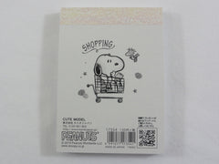 Cute Kawaii Snoopy Grocery Milk Mini Notepad / Memo Pad - Stationery Designer Writing Paper Collection