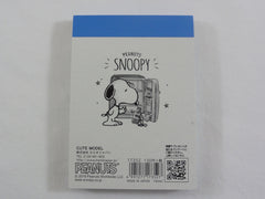 Cute Kawaii Snoopy Drinks What's in the Refrigerator Mini Notepad / Memo Pad - Stationery Designer Writing Paper Collection