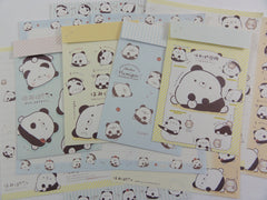 Cute Kawaii San-X Hamipa Panda Letter Sets - A - Writing Paper Envelope Stationery Penpal