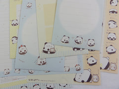Cute Kawaii San-X Hamipa Panda Letter Sets - A - Writing Paper Envelope Stationery Penpal
