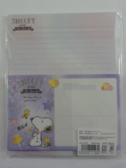 Cute Kawaii Peanuts Snoopy Letter Set Pack - Stationery Writing Paper Penpal