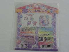Cute Kawaii Kamio Unicorn Sugar Night Flake Stickers Sack - for Journal Planner Craft Scrapbook Agenda