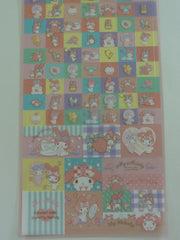 Cute Kawaii Sanrio My Melody Sticker Sheet - 2015 Rare HTF Collectible - for Journal Planner Craft Stationery