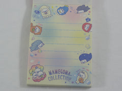 Kawaii Cute San-X Mamegoma Seal Mini Notepad / Memo Pad - H - Collectible HTF Stationery