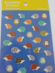 Cute Kawaii Mind Wave Hedgehog Sticker Sheet - for Journal Planner Craft Scrapbook Organizer Calendar Notebook