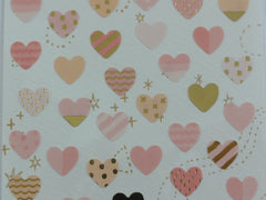 Cute Kawaii Mind Wave Hearts Love Wedding Sticker Sheet - for Journal Planner Craft Organizer Calendar