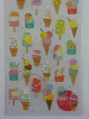 Cute Kawaii Mind Wave Ice Cream Sticker Sheet - for Journal Planner Craft Organizer Calendar