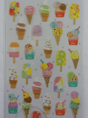 Cute Kawaii Mind Wave Ice Cream Sticker Sheet - for Journal Planner Craft Organizer Calendar