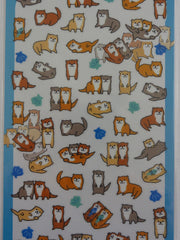 Cute Kawaii Mind Wave Otter Animal Sticker Sheet - for Journal Planner Craft Organizer Calendar