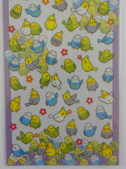 Cute Kawaii Mind Wave Birds Animal Sticker Sheet - for Journal Planner Craft Organizer Calendar