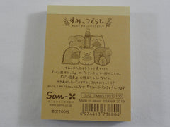 Cute Kawaii San-X Sumikko Gurashi Bread Bakers Mini Notepad / Memo Pad - A - 2019