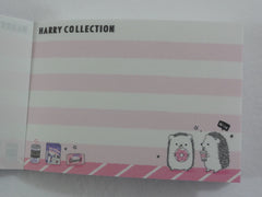 Cute Kawaii Kamio Hedgehog Grocery Shopping Soda Drink Mini Notepad / Memo Pad A - Stationery Designer Paper Collection