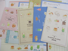 Cute Kawaii Kamio Tasty Cafe Letter Sets - Stationery Writing Paper Envelope