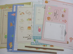 Cute Kawaii Kamio Tasty Cafe Letter Sets - Stationery Writing Paper Envelope