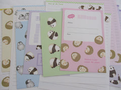 Crux Hedgehog Panda Penguin Letter Sets - Stationery Writing Paper Envelope