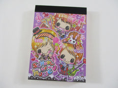 Cute Kawaii Kamio Girl Friend Best Friend School Friends Mini Notepad / Memo Pad - Stationery Design Writing Collection
