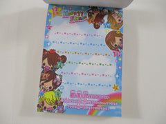 Cute Kawaii Q-Lia Girl Friend Best Friend Happy Shake Mini Notepad / Memo Pad - Stationery Design Writing Collection