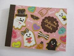 Cute Kawaii Q-Lia Ghost Delicious Obake Cookie Mini Notepad / Memo Pad