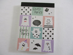 Cute Kawaii Crux Ghost Party Mini Notepad / Memo Pad - Stationery Design Writing Collection