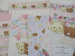Cute Kawaii San-X Korilakkuma Chairoikoguma Rilakkuma Letter Sets - Stationery Writing Paper Envelope
