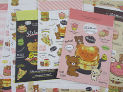 Cute Kawaii San-X Rilakkuma Doughnut Breakfast Cafe Letter Sets - Stationery Writing Paper Envelope