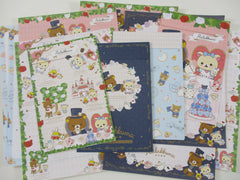 Cute Kawaii San-X Rilakkuma Alice Letter Sets - Stationery Writing Paper Envelope