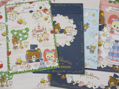 Cute Kawaii San-X Rilakkuma Alice Letter Sets - Stationery Writing Paper Envelope