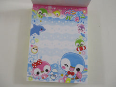 Cute Kawaii Kamio Penguin Dolphin Mini Notepad / Memo Pad - Stationery Design Writing Collection