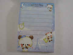 Cute Kawaii Crux Moji Panda Star Horoscope Dream Night Travel Mini Notepad / Memo Pad - Stationery Design Writing Collection