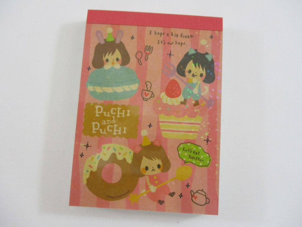 Cute Kawaii Crux Puchi Puchi Sweet Girl Mini Notepad / Memo Pad - Stationery Designer Paper Collection