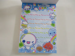 Cute Kawaii Kamio Soap Bubble Awa Chan Mini Notepad / Memo Pad - C - Stationery Designer Paper Collection - Super Rare